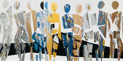 Présence 1-21 de Nadine Hardy, Pintura a la venta en Singulart