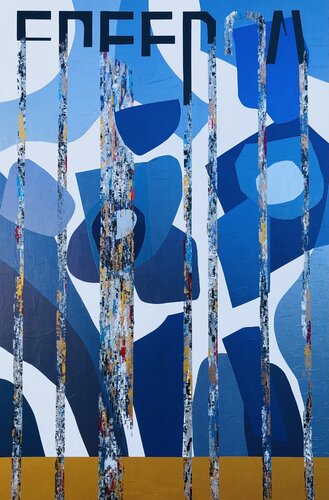 Freedom II by Nadine Hardy, Painting for Sale on Singulart