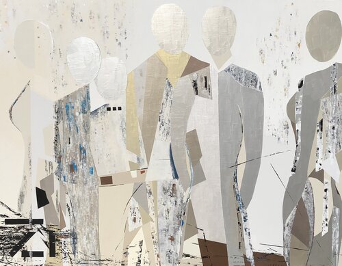 Présence 12-22 by Nadine Hardy, Painting for Sale on Singulart