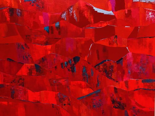 Rouge I-23 von Nadine Hardy, Malerei kaufen auf Singulart