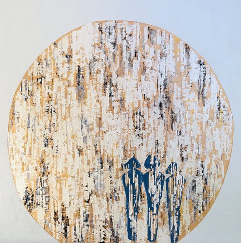 Espace Lumineux V van Nadine Hardy, Schilderij te koop op Singulart