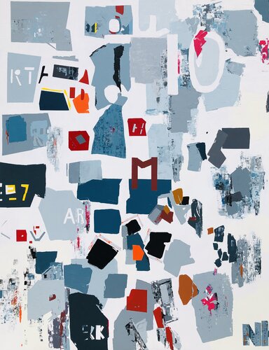 Abstraction 10-19 di Nadine Hardy, Pittura in vendita su Singulart