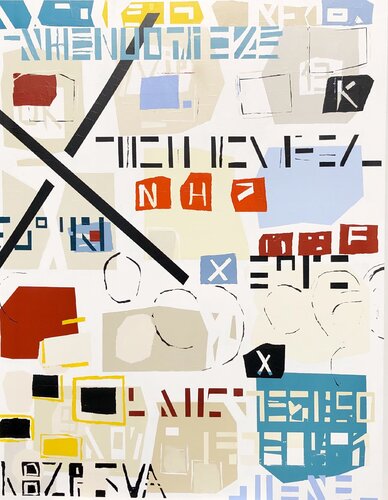 Abstraction 12-19 di Nadine Hardy, Pittura in vendita su Singulart