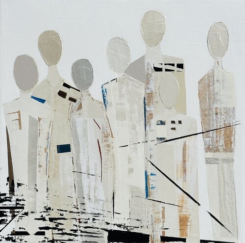 Chromatic Presence by Nadine Hardy, Painting for Sale on Singulart