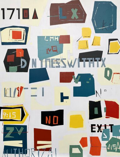 Abstraction 11-19 von Nadine Hardy, Malerei kaufen auf Singulart