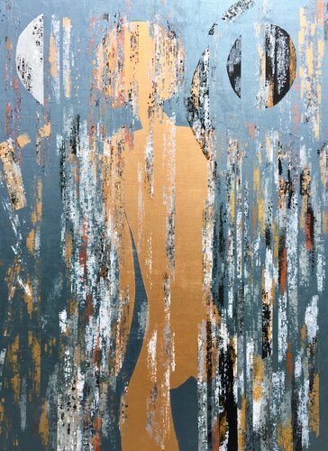 Présence 2-19 van Nadine Hardy, Schilderij te koop op Singulart