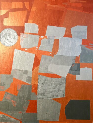 Abstraction 10-2018 van Nadine Hardy, Schilderij te koop op Singulart