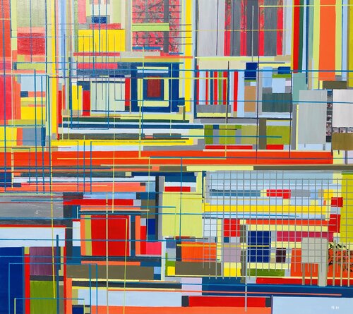 Parallel World de Nadine Hardy, Pintura a la venta en Singulart