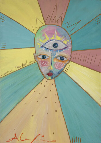 Third eye by Alexia López Sosa, 회화 for Sale on Singulart