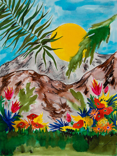 Volcanic Soil by Alexia López Sosa, 종이 for Sale on Singulart