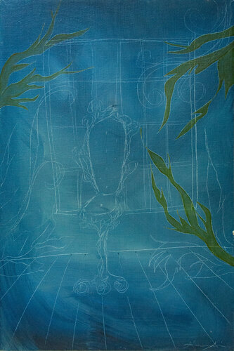 Submarine by Alexia López Sosa, 회화 for Sale on Singulart