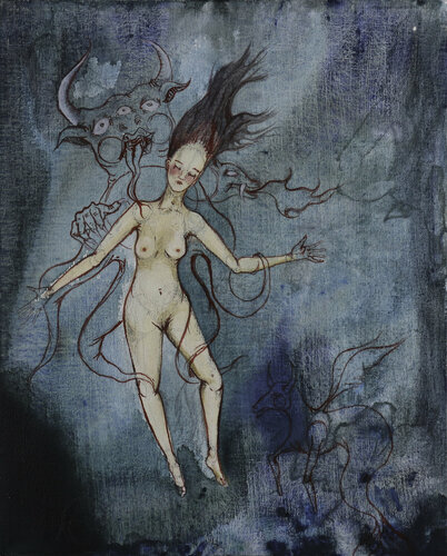 The Mermaid. by Alexia López Sosa, 회화 for Sale on Singulart