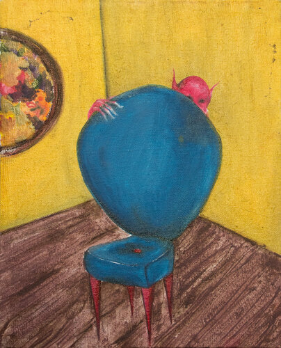 Silla del diablo von Alexia López Sosa, Malerei kaufen auf Singulart