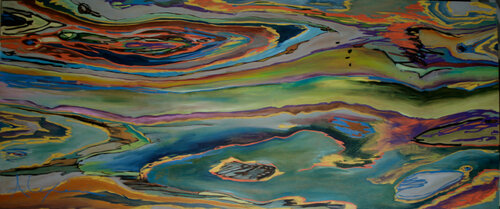 INTERIOR DE ÁRBOL no.I by Alexia López Sosa, 회화 for Sale on Singulart