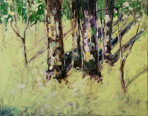 SPRING SUN KISSES von Emilia Milcheva, Malerei kaufen auf Singulart