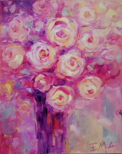 MAY IN BLOOM von Emilia Milcheva, Malerei kaufen auf Singulart