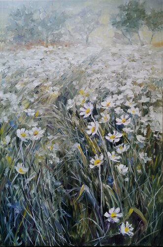 DAISY ROMANCE van Emilia Milcheva, Schilderij te koop op Singulart