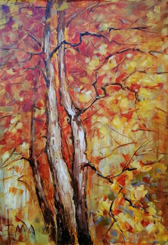 THE MIRACLE OF OCTOBER de Emilia Milcheva, Pintura a la venta en Singulart
