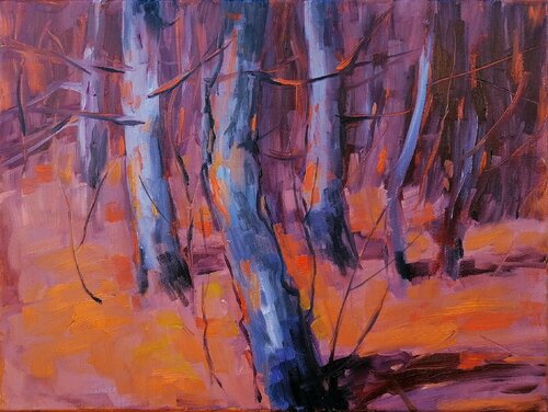 EVENING LIGHT di Emilia Milcheva, Pittura in vendita su Singulart