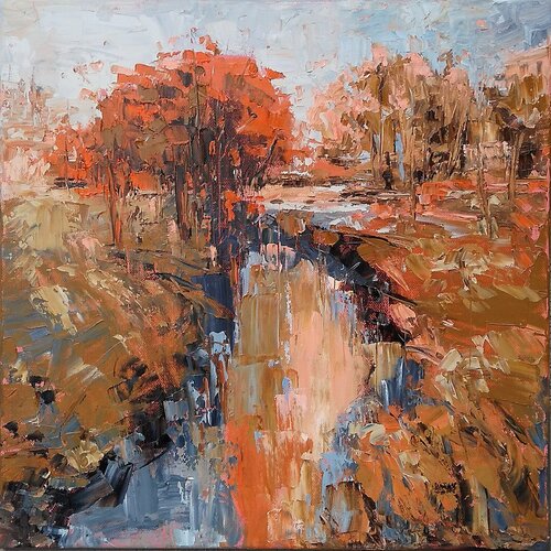 Late Autumn van Emilia Milcheva, Schilderij te koop op Singulart