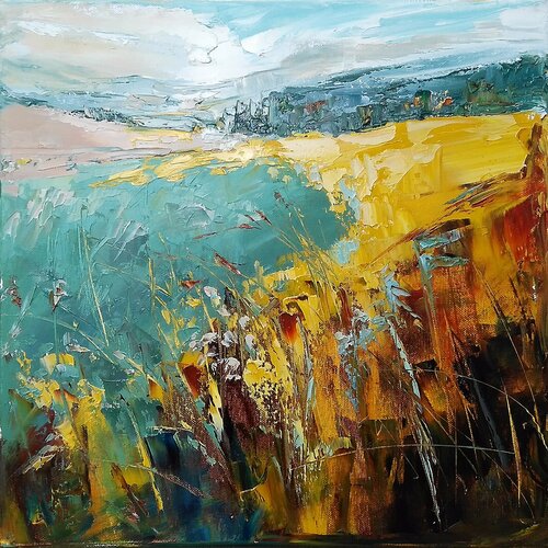 LIMITLESS SUMMER van Emilia Milcheva, Schilderij te koop op Singulart