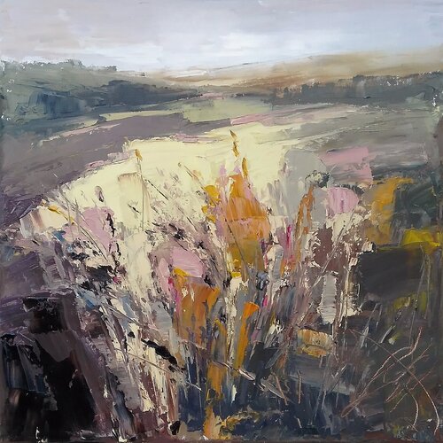 NOVEMBER COUNTY van Emilia Milcheva, Schilderij te koop op Singulart