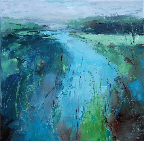 GRASS VERSE van Emilia Milcheva, Schilderij te koop op Singulart