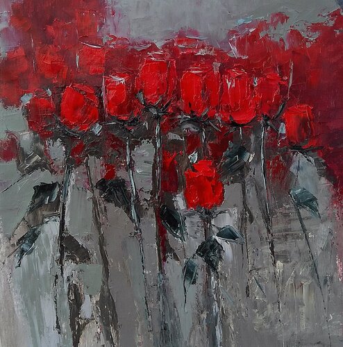 PASSION van Emilia Milcheva, Schilderij te koop op Singulart