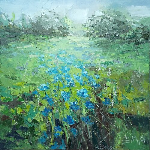 EVERY SUNDAY van Emilia Milcheva, Schilderij te koop op Singulart