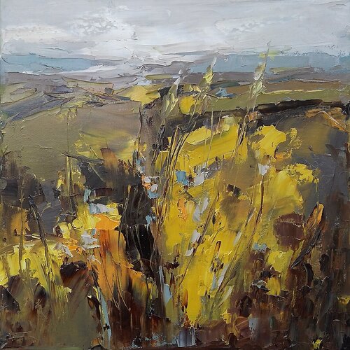 WOULD YOU SIT WITH ME FOR A WHILE di Emilia Milcheva, Pittura in vendita su Singulart