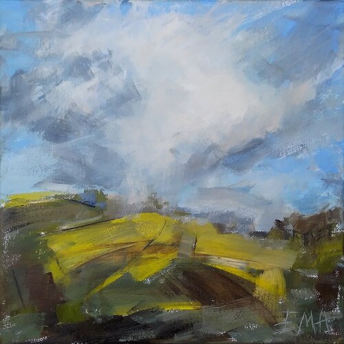 BEFORE THE STORM di Emilia Milcheva, Pittura in vendita su Singulart