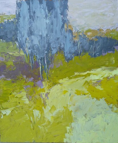 ONE MORE SPRING ON THE WAY di Emilia Milcheva, Pittura in vendita su Singulart