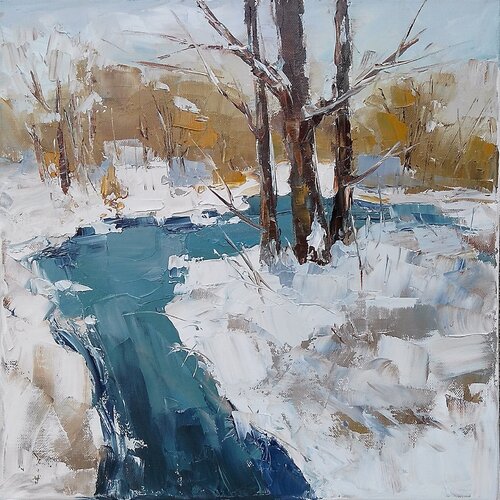 SNOW STOPPING BY FOR A WHILE Emilia Milcheva