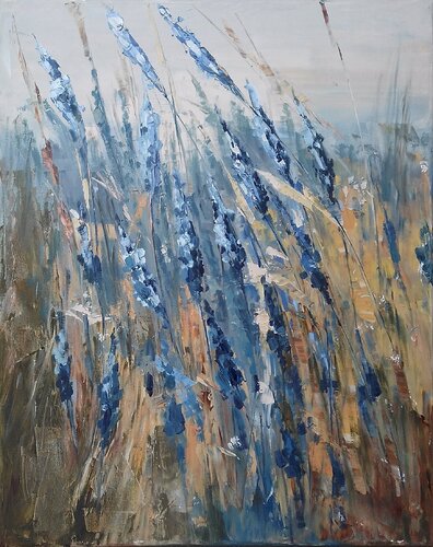 SUMMER WHISPERS par Emilia Milcheva, Peinture en vente sur Singulart