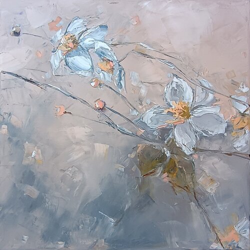 REACHING OUT par Emilia Milcheva, Peinture en vente sur Singulart