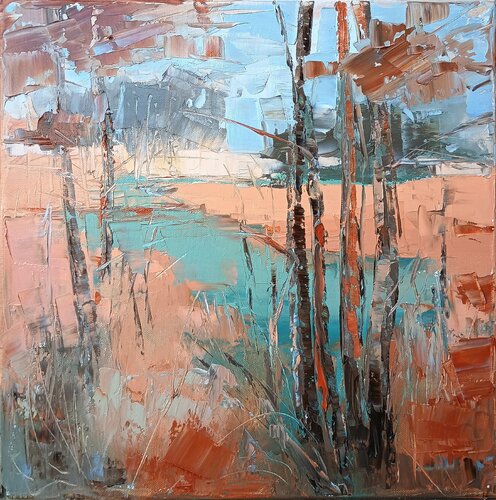 HEAR ME WHEN I AM SPEACHLESS par Emilia Milcheva, Peinture en vente sur Singulart