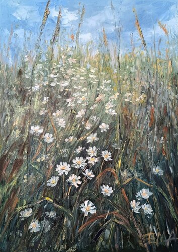 WHEN THE SILENCE BECOMES ME par Emilia Milcheva, Peinture en vente sur Singulart