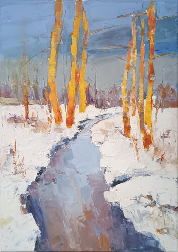 SHINING SOULS di Emilia Milcheva, Pittura in vendita su Singulart