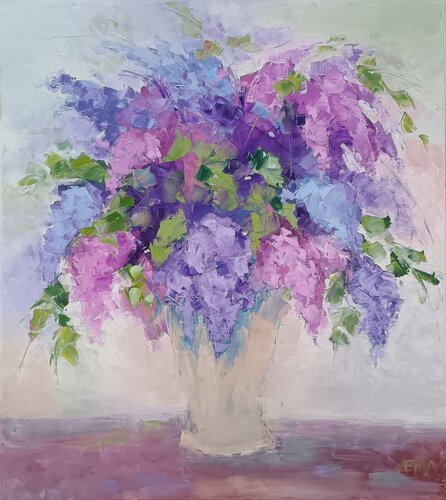 SCENT OF A SPRING NIGHT von Emilia Milcheva, Malerei kaufen auf Singulart