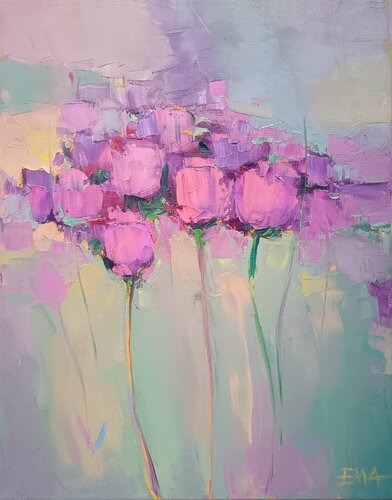 NO TIME FOR NOT DREAMING by Emilia Milcheva, Painting for Sale on Singulart