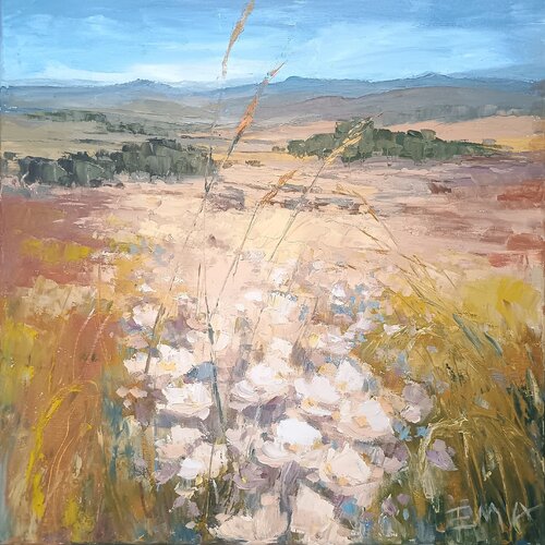 WHITE POEM by Emilia Milcheva, Painting for Sale on Singulart