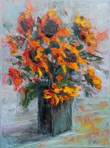 FEELS LIKE SUNRISE van Emilia Milcheva, Schilderij te koop op Singulart