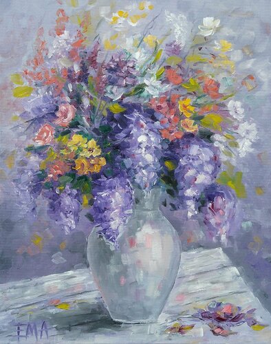 SPRING RHAPSODY van Emilia Milcheva, Schilderij te koop op Singulart