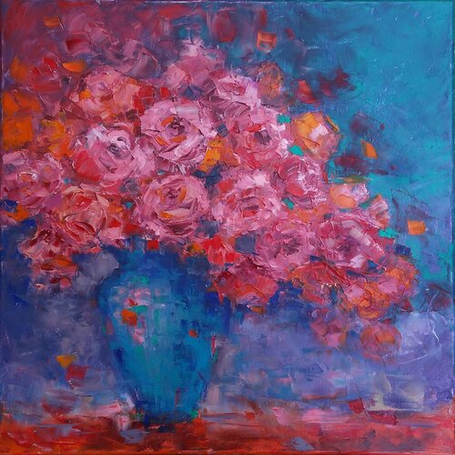 I AM EVERY ROSE van Emilia Milcheva, Schilderij te koop op Singulart