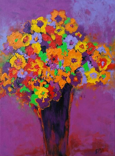 A MERRY APRIL DAY van Emilia Milcheva, Schilderij te koop op Singulart
