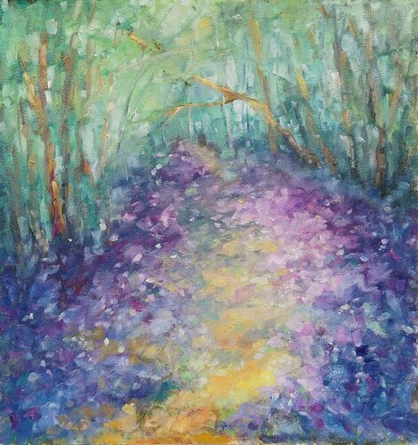 MYSTIC MEADOW van Emilia Milcheva, Schilderij te koop op Singulart