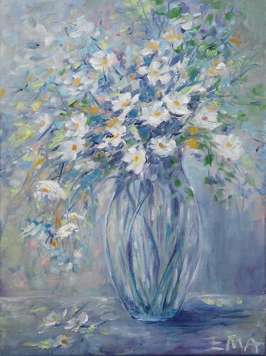 TENDER COMES THE MORNING van Emilia Milcheva, Schilderij te koop op Singulart