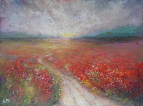 MEADOW SONG van Emilia Milcheva, Schilderij te koop op Singulart