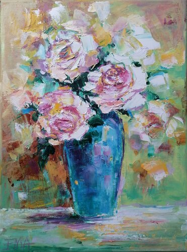 JOYFUL van Emilia Milcheva, Schilderij te koop op Singulart