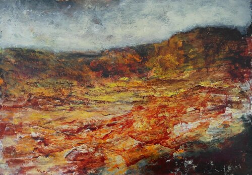 FRUITFUL LAND van Emilia Milcheva, Schilderij te koop op Singulart
